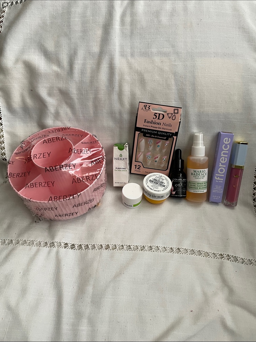 Make Up Organizer & 8 Beauty Products NEW